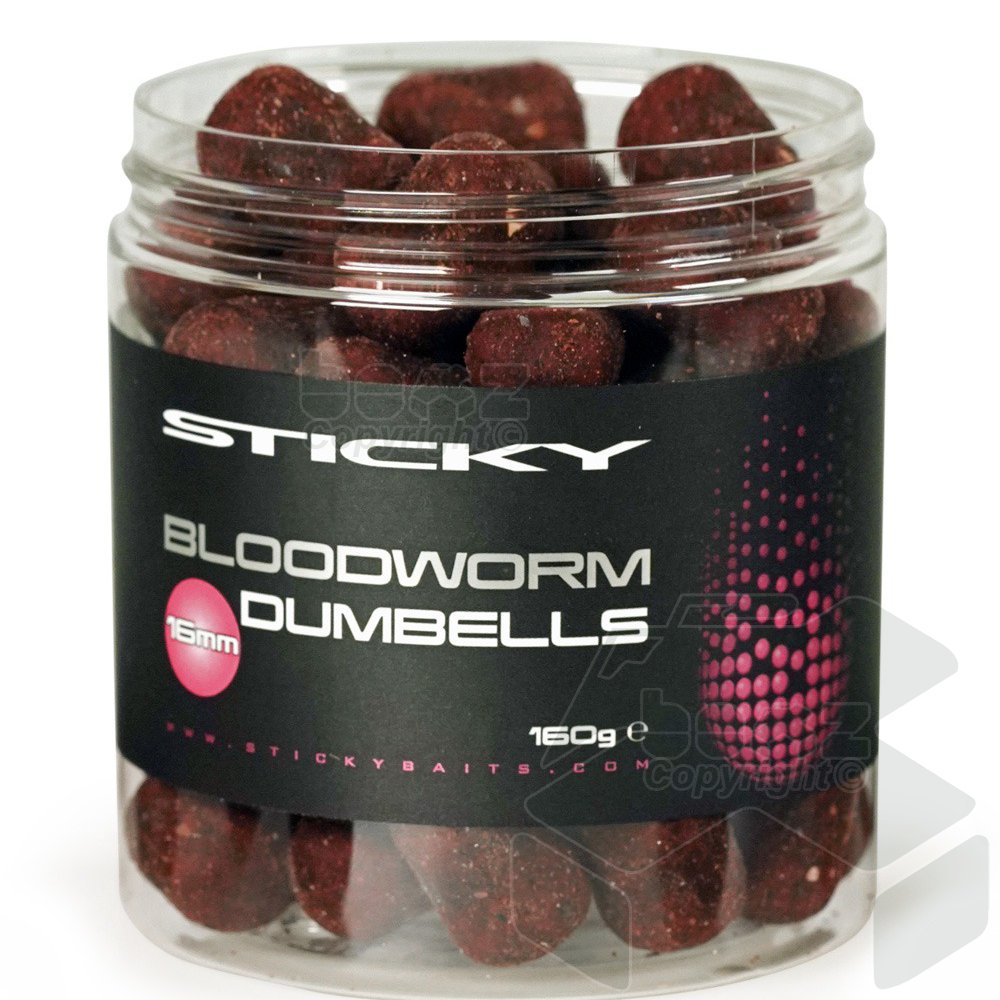 Sticky Bloodworm Dumbells 160g Pot