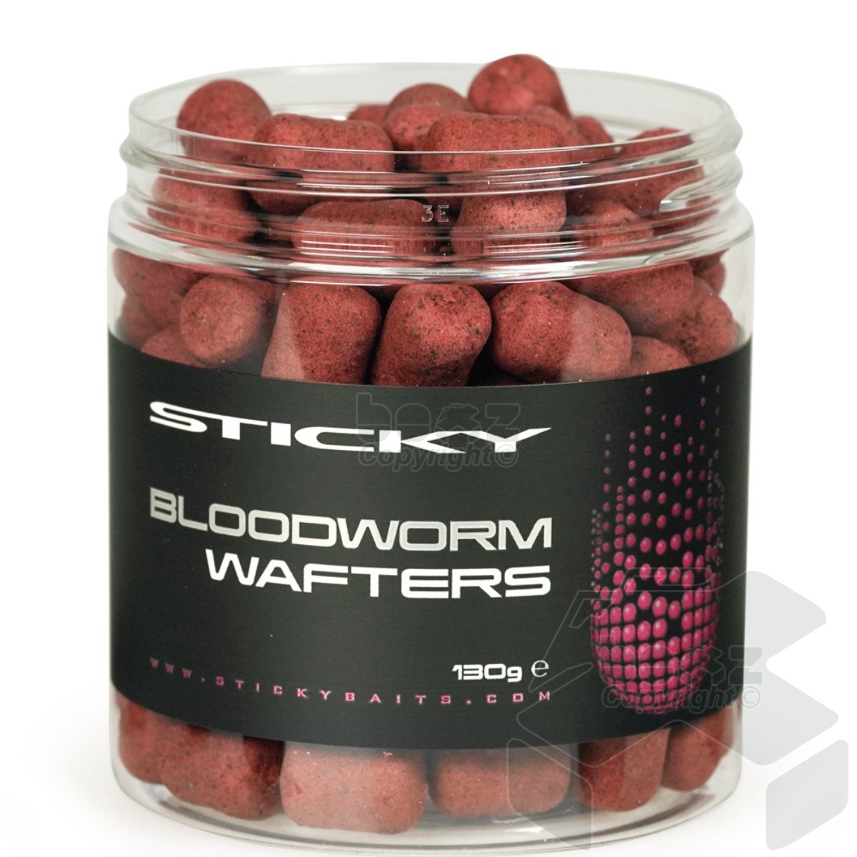 Sticky Bloodworm Wafters 130g Pot