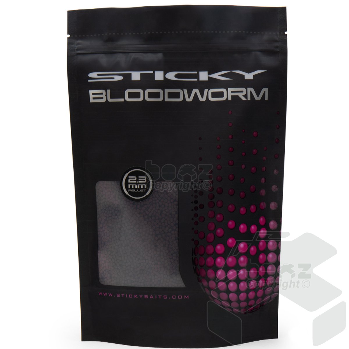 Sticky Bloodworm Pellets 900g Bag