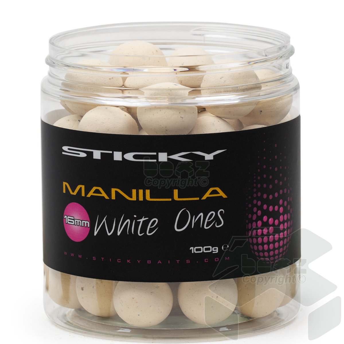 Sticky Manilla White Ones 100g Pot