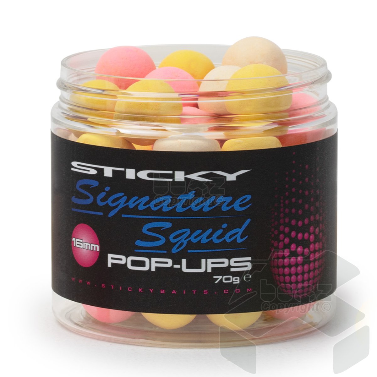 Sticky Signature Squid Pop-Ups 70g Pot