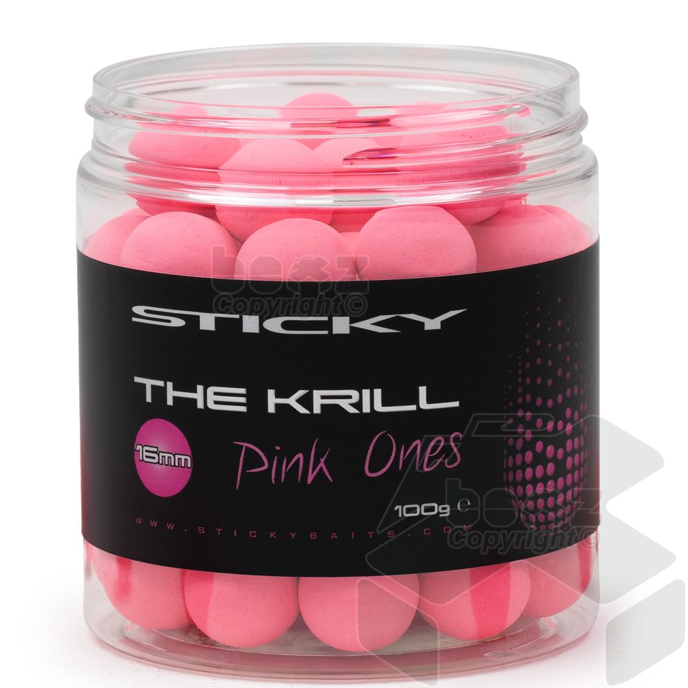 Sticky Baits The Krill Pink Ones 100g Pot
