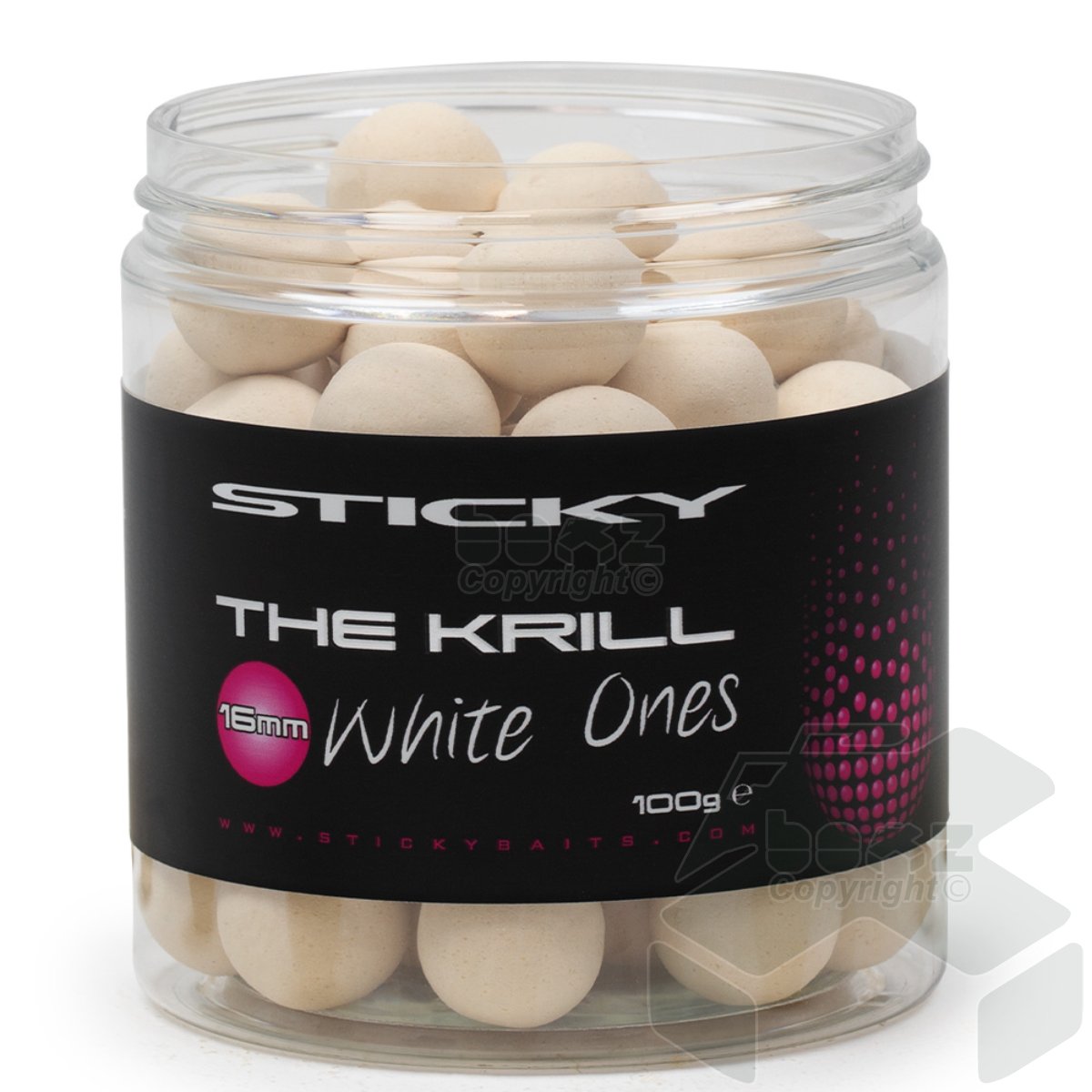 Sticky Baits The Krill White Ones 100g Pot
