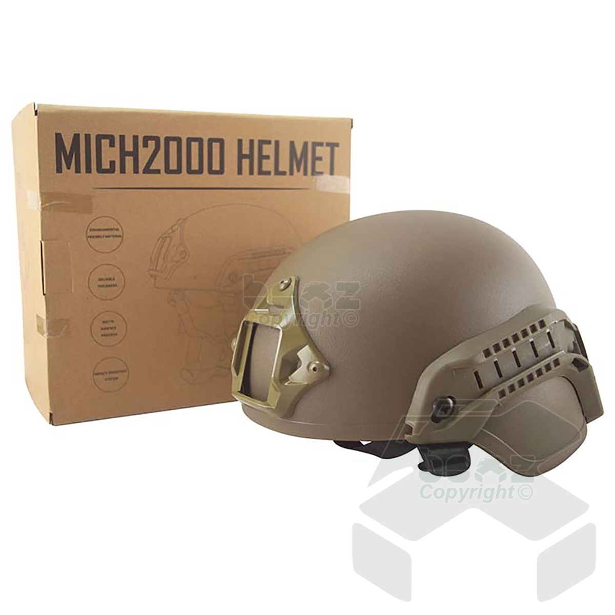 MICH 2000 Helmet - Coyote