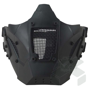 Kombat Iron Warrior Mask - Black