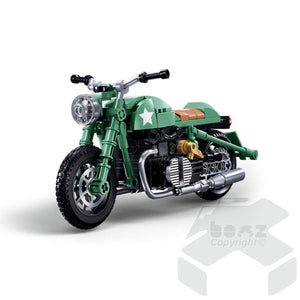 Sluban R75 Military Motorcycle