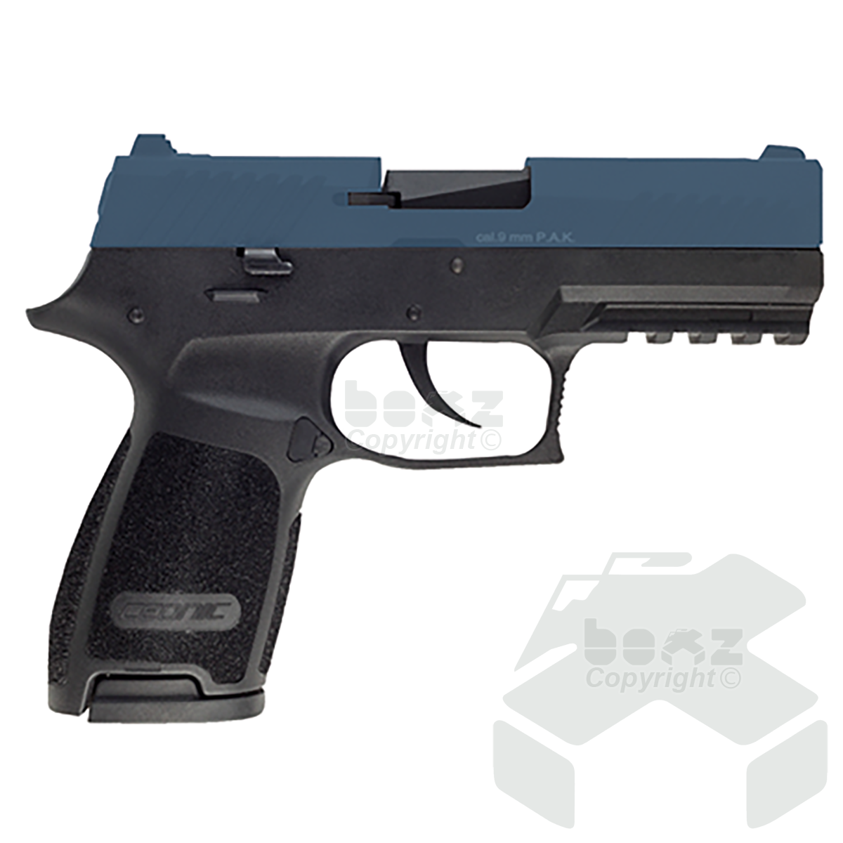 Ceonic P320 Blank Firing Pistol - 9mm - Blue Black