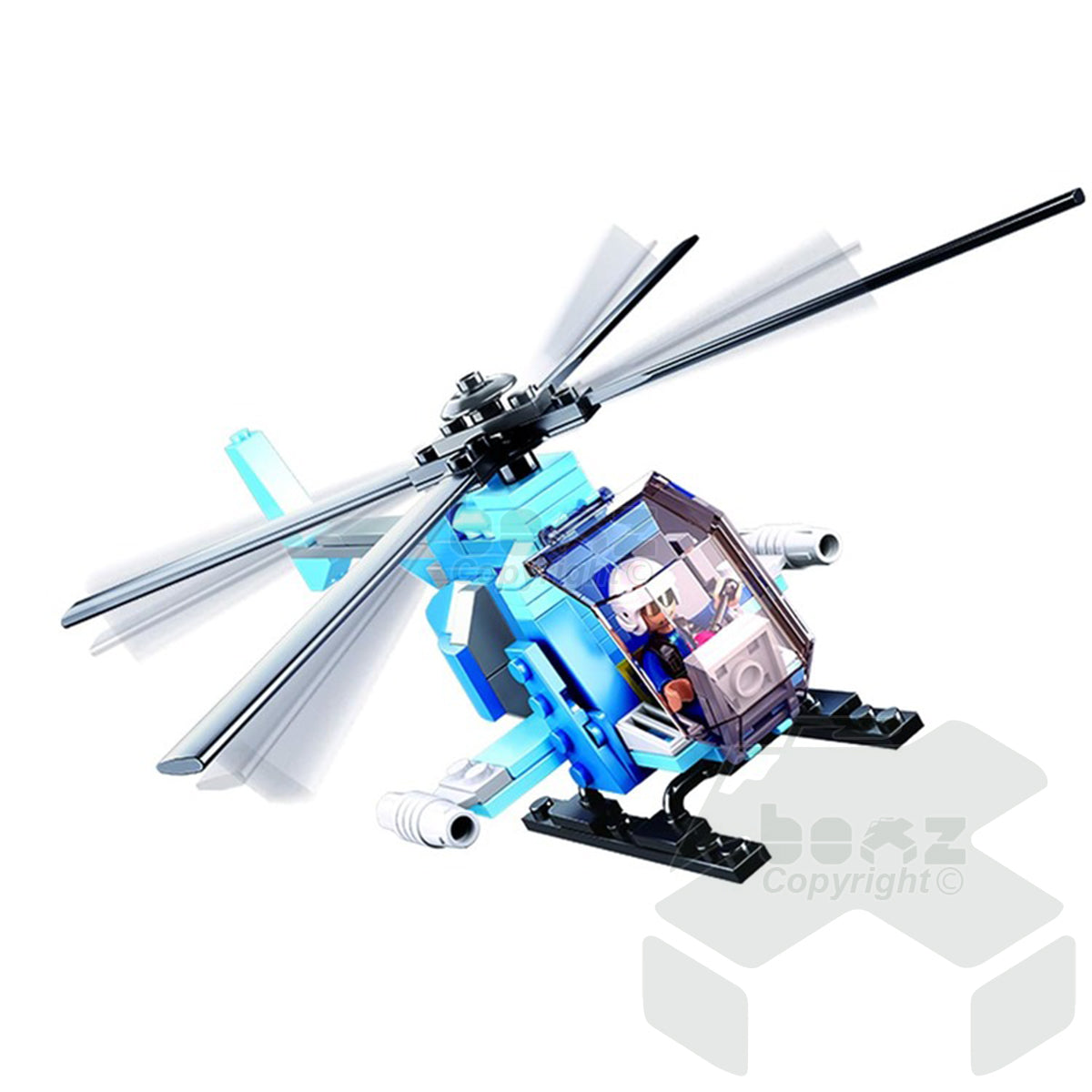 Sluban MH6 Helicopter