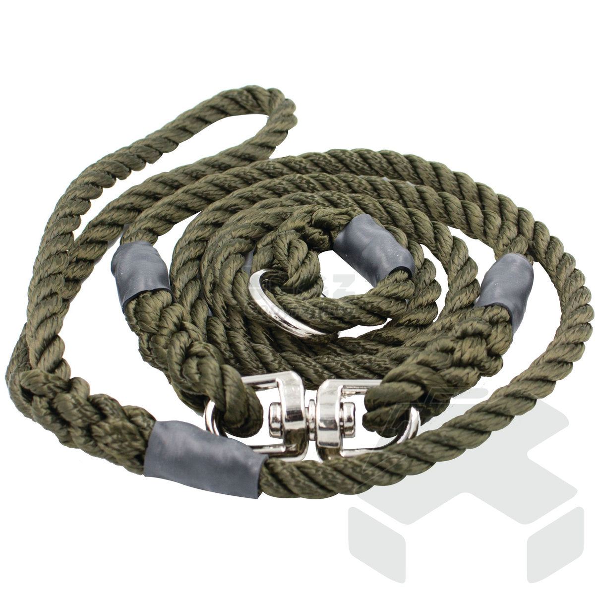 Bisley Swivel Slip Lead - Rope Dog Lead - Green