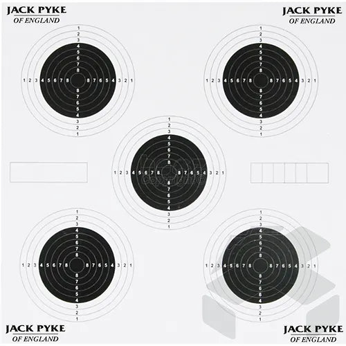 Jack Pyke 25 Yard Targets - Pack of 100