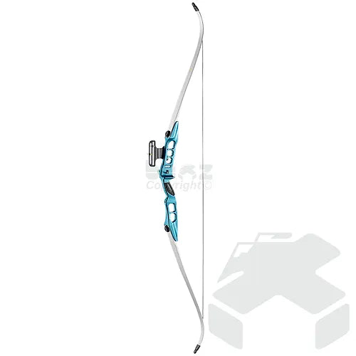 EK Archery Blue Jazz Take Down Recurve Bow - 30lbs (Left or Right Handed)