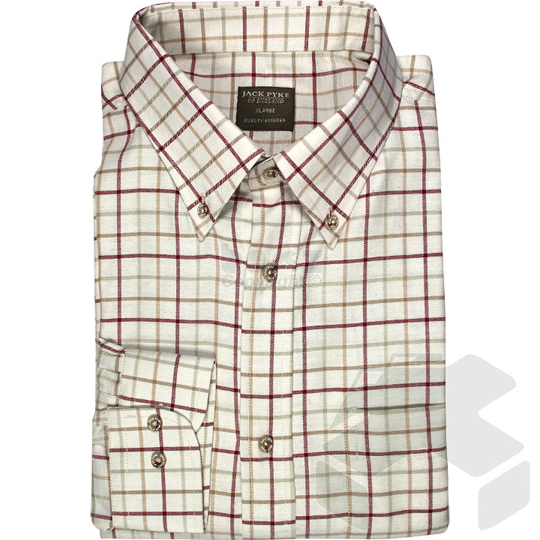 Jack Pyke Countryman Shirt Burgundy