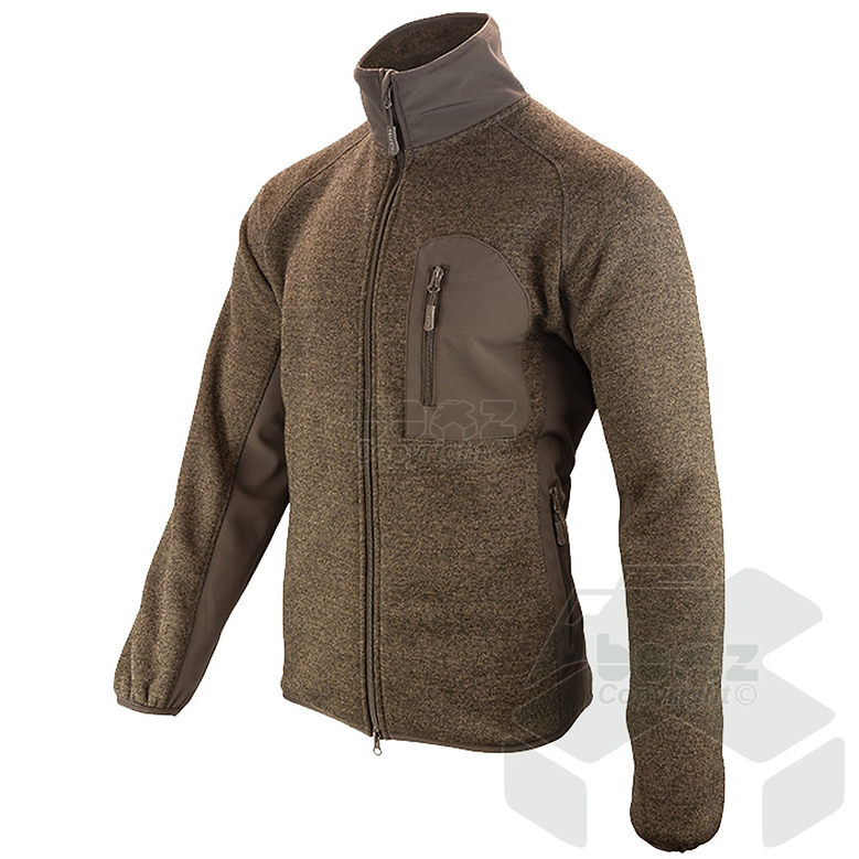 Jack Pyke Weardale Knitted Jacket Brown