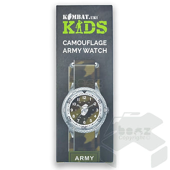 Kombat Kids Camouflage Army Watch