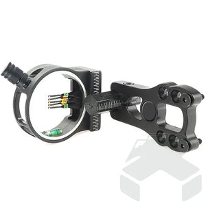 EK Archery 5 Pin Fibre Optic Compound Bow Sight with LED Light