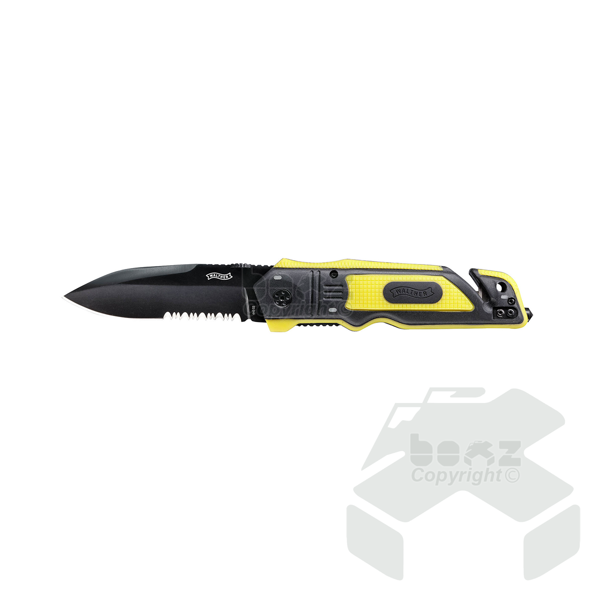 Walther ERK Emergency Rescue Knife Black / Yellow