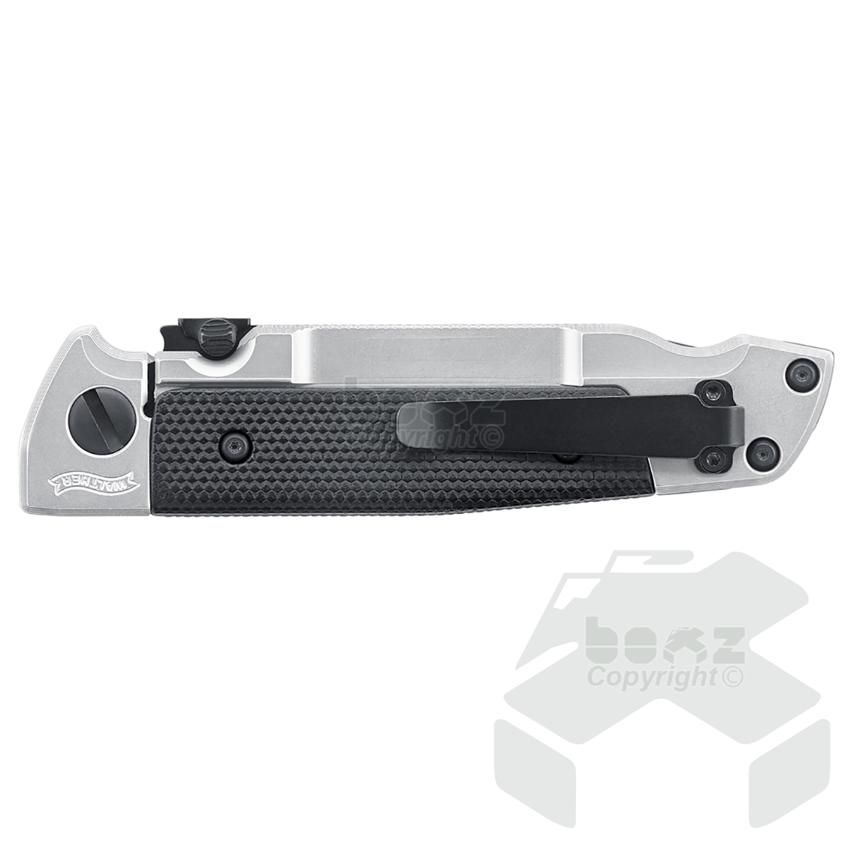 Walther Q5 Steel Frame Folder Black Serrated