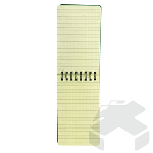 Kombat Mini Waterproof Notebook with Grid lines