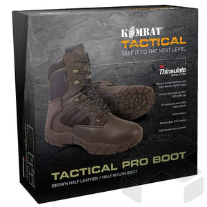 Kombat Tactical Pro Boot - 50/50 - Brown