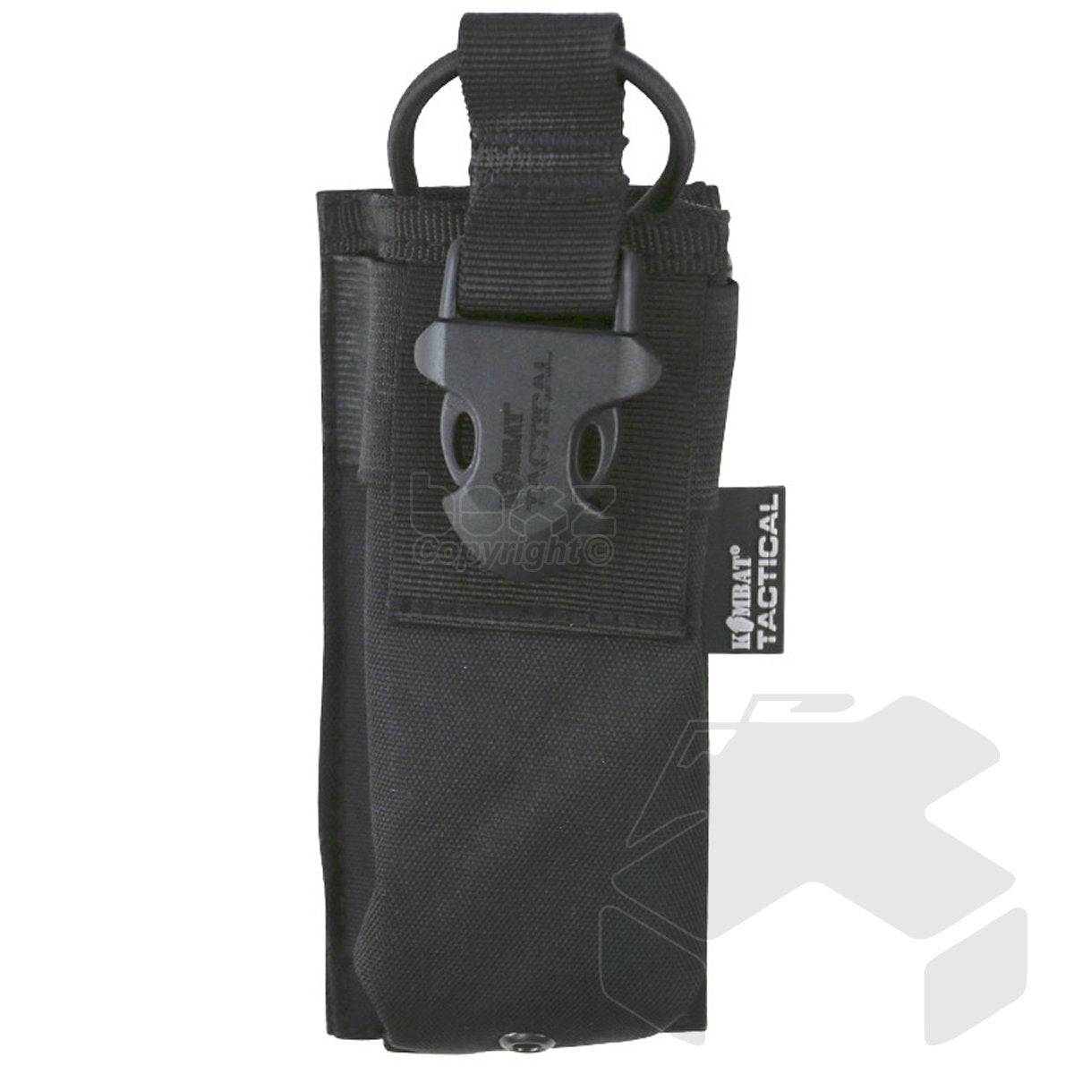 Kombat Molle GPS and Radio Pouch in Black