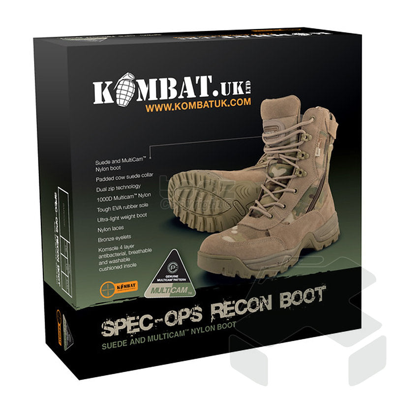 Kombat Spec-Ops Recon Boot - Multicam