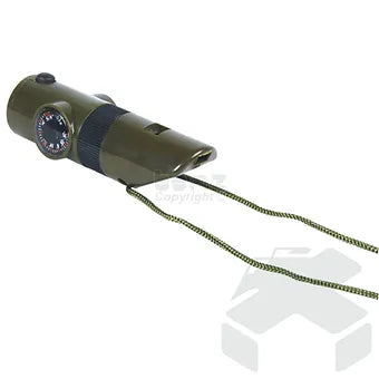 Mil-Com 7-in-1 Survival Whistle