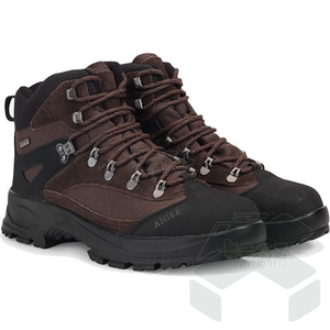 Aigle Mens Huntshaw 2 MTD Waterproof Boots - Dark Brown