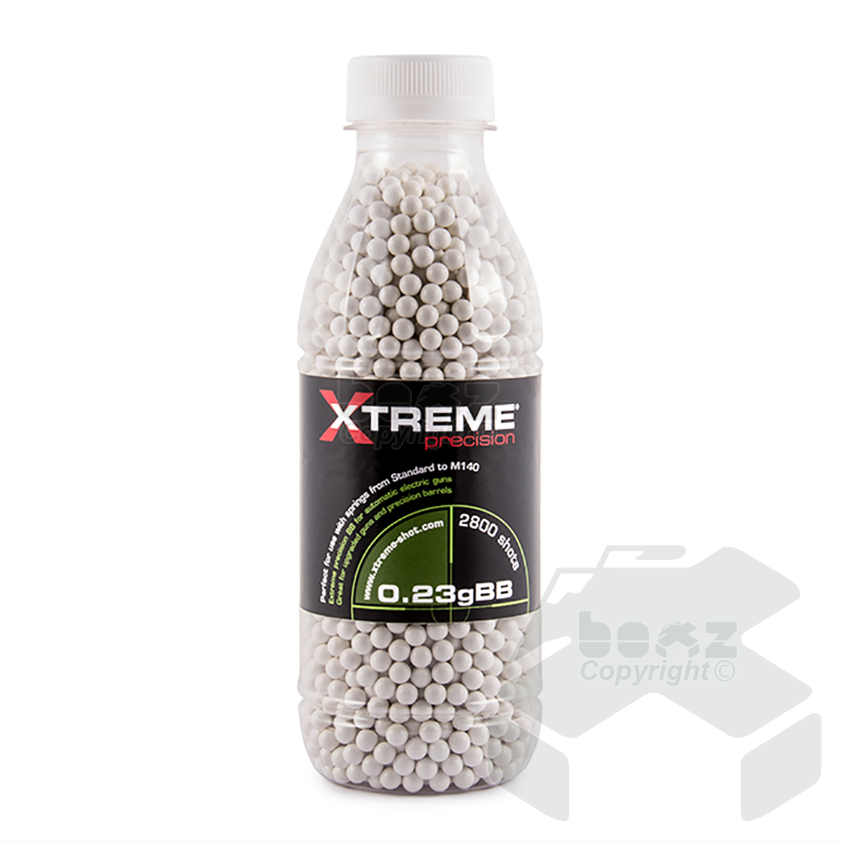 Xtreme Precision 0.23g BBs White 2800 bottle