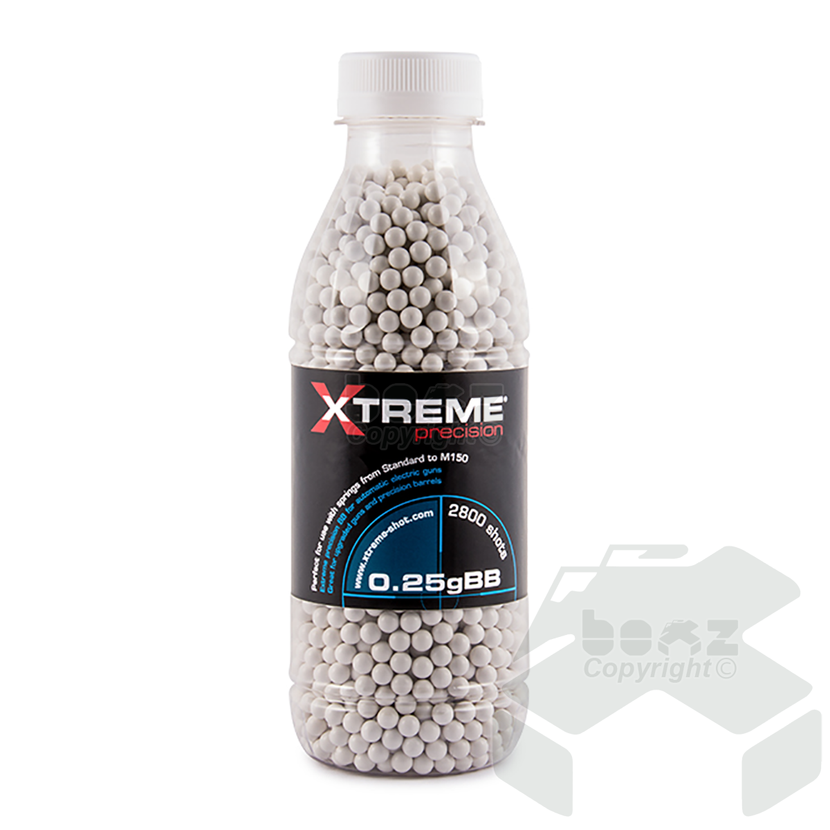 Xtreme Precision 0.25g BBs White 2800 bottle