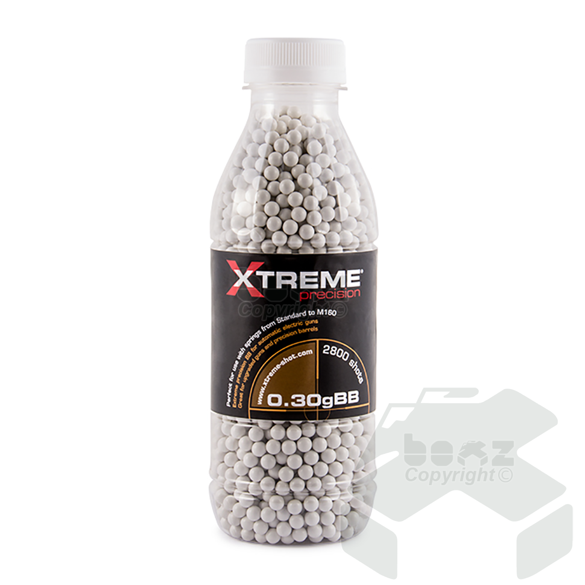 Xtreme Precision 0.30g BBs White 2800 bottle