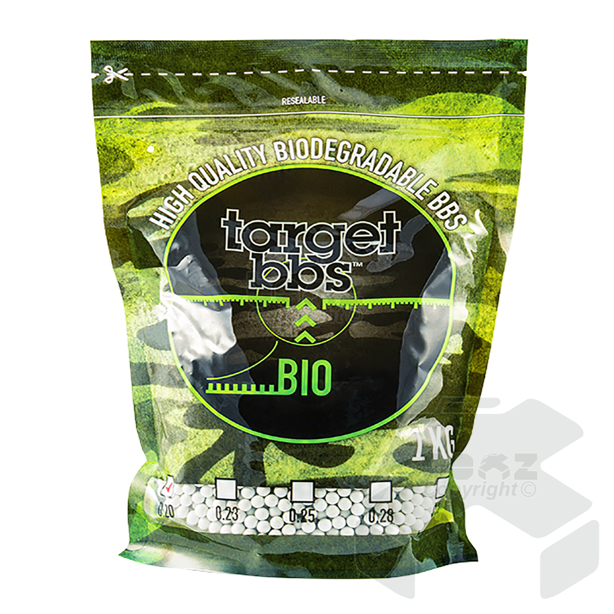 Evolution 0.20g Target Bio BBs 1kg Bag
