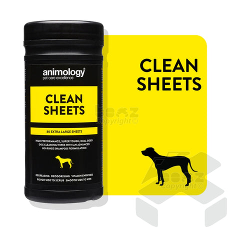 Animology Clean Sheets (80 pack)