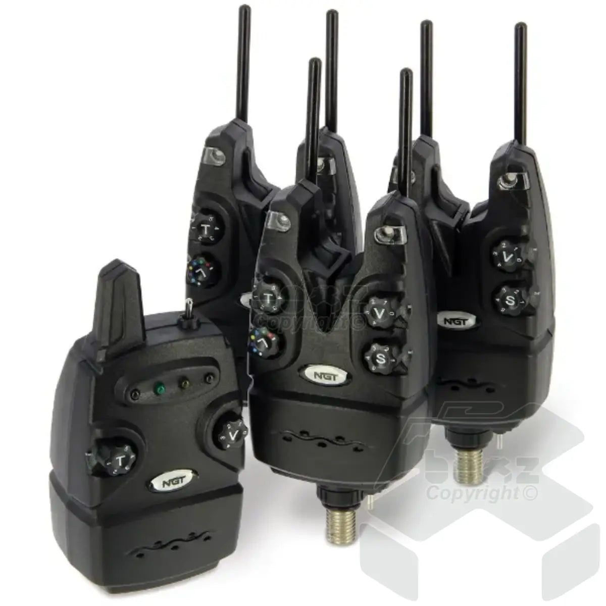 NGT NGT Dynamic 3pc Wireless Alarms - Adjustable Volume, Tone, Sensitivity and light with Receiver