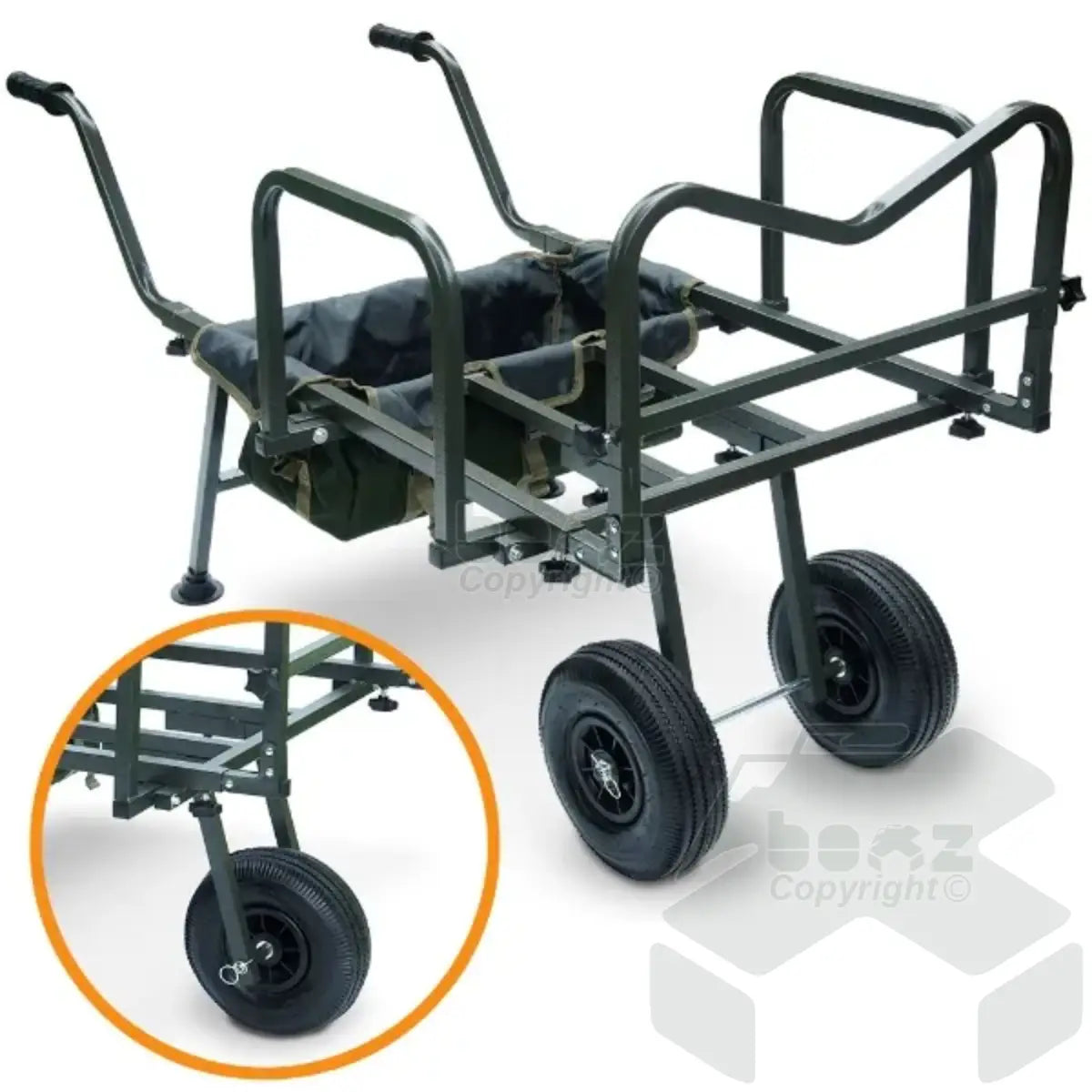 NGT Dynamic Barrow - Adjustable Profile with Twin or Single Wheel Usage