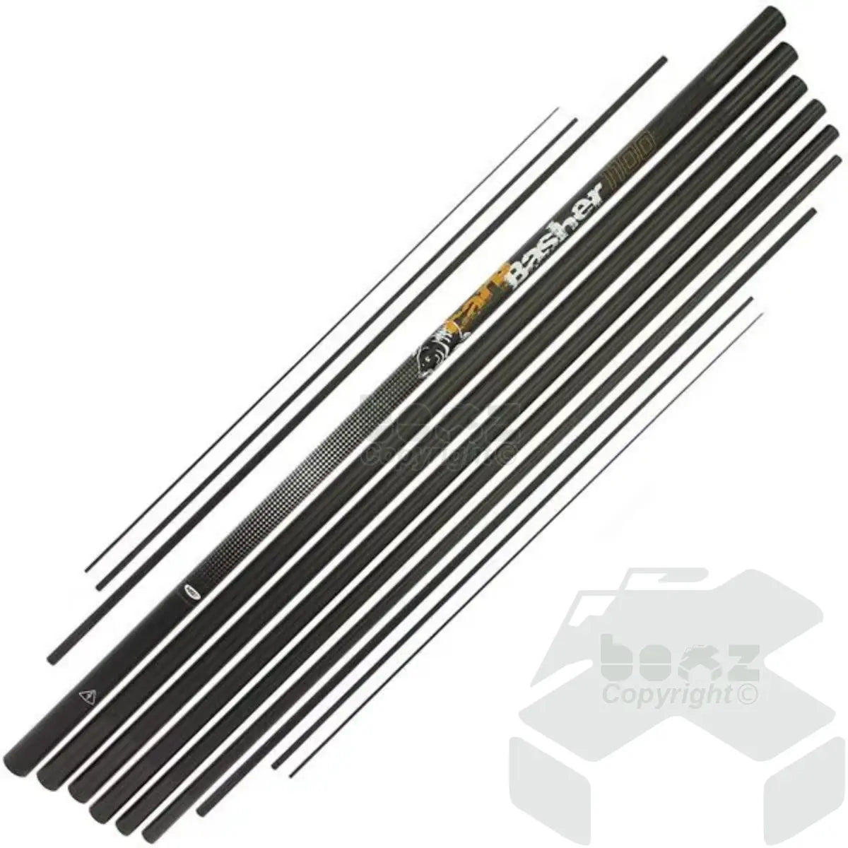 NGT Carp Basher - 11m Carbon Carp Pole with Spare Top 3