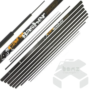 NGT Carp Basher - 11m Carbon Carp Pole with Spare Top 3