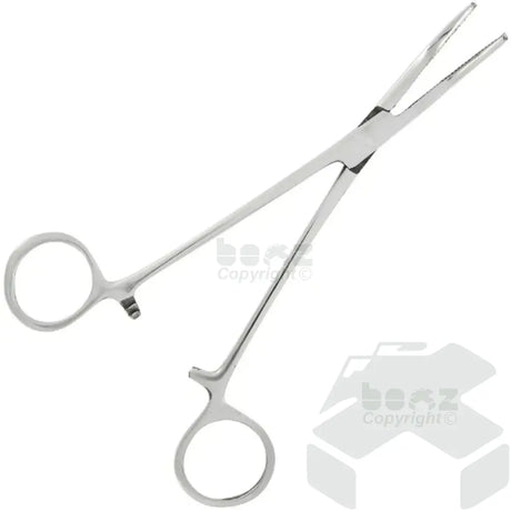 NGT 6" Forceps - Stainless Steel Curved