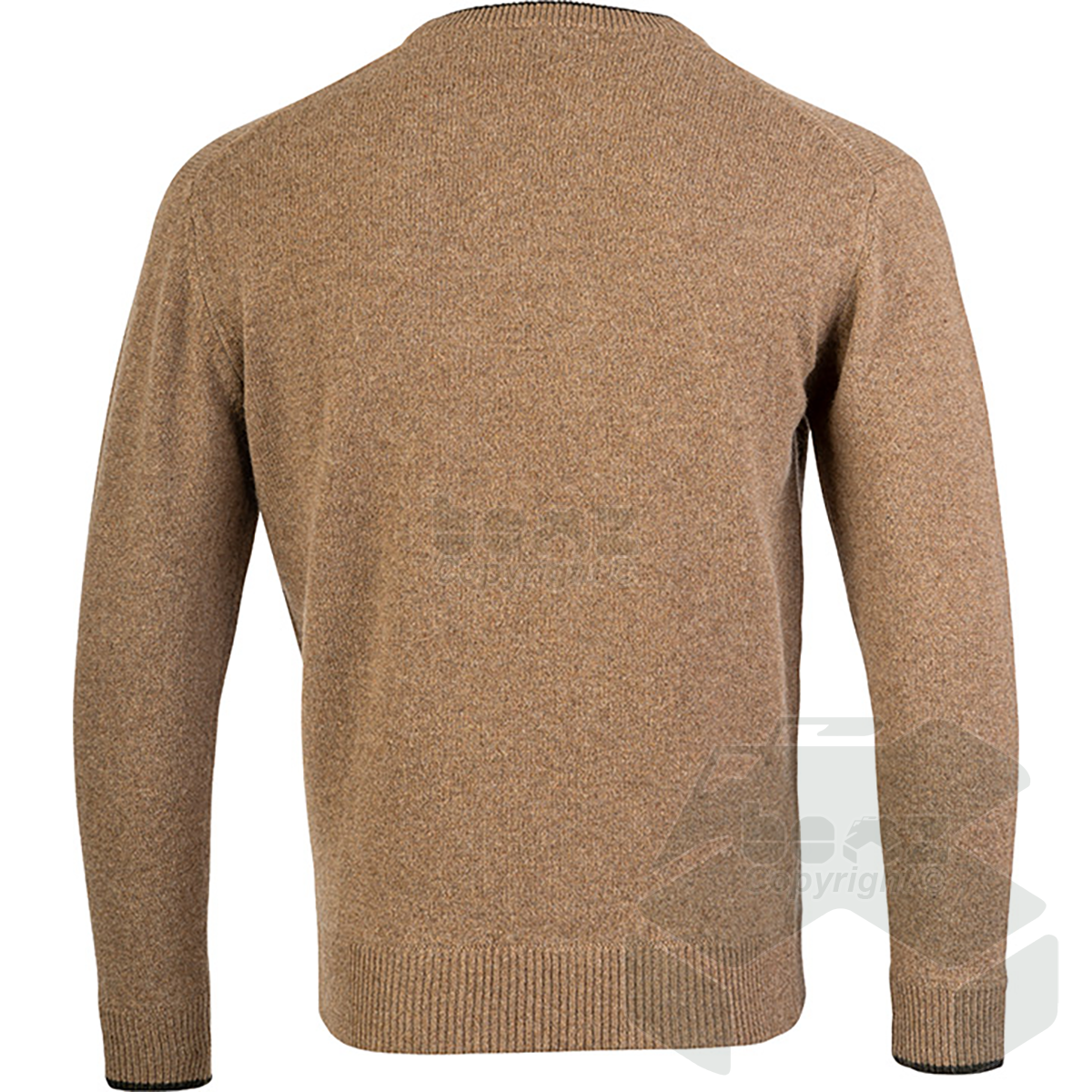 Jack Pyke Ashcombe 100% Lambswool Crewknit Barley