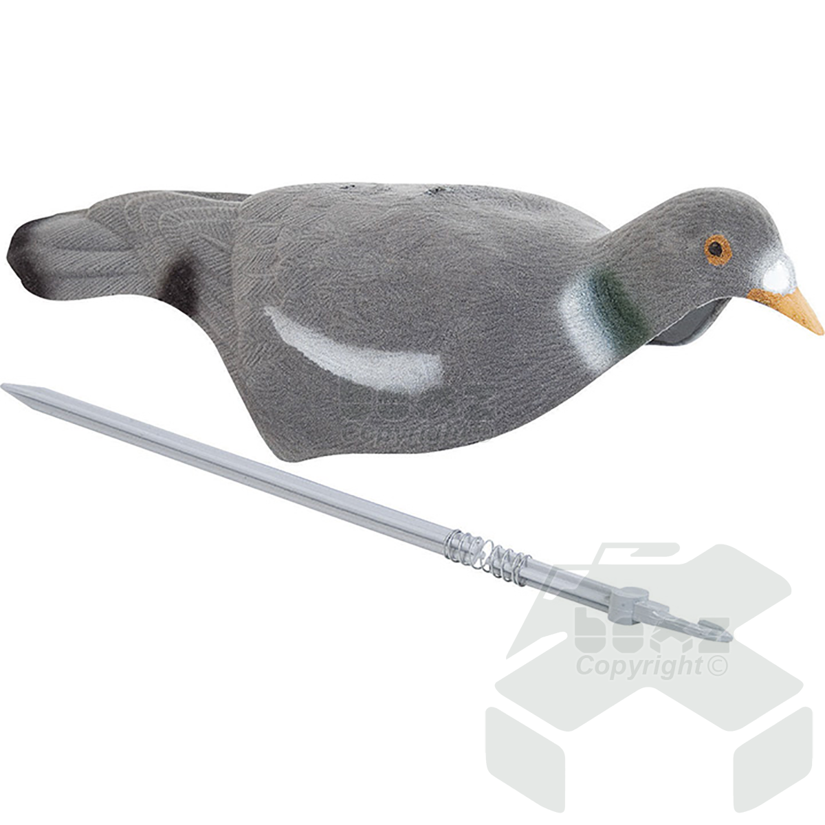 Jack Pyke Flocked Pigeon Shell Decoy