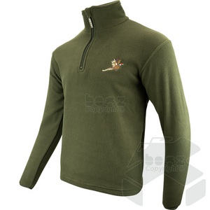 Jack Pyke Pheasant Motif Fleece Pullover