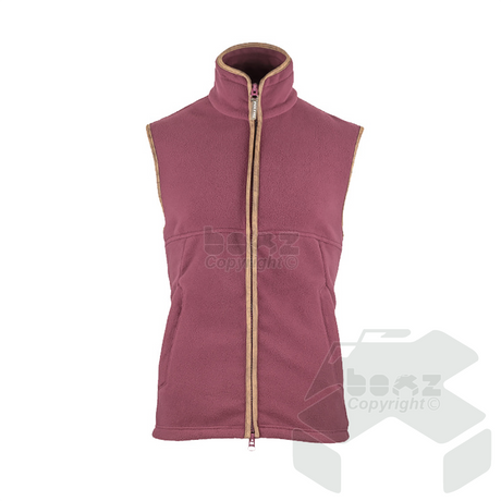 Jack Pyke Countryman Fleece Gilet - Burgundy