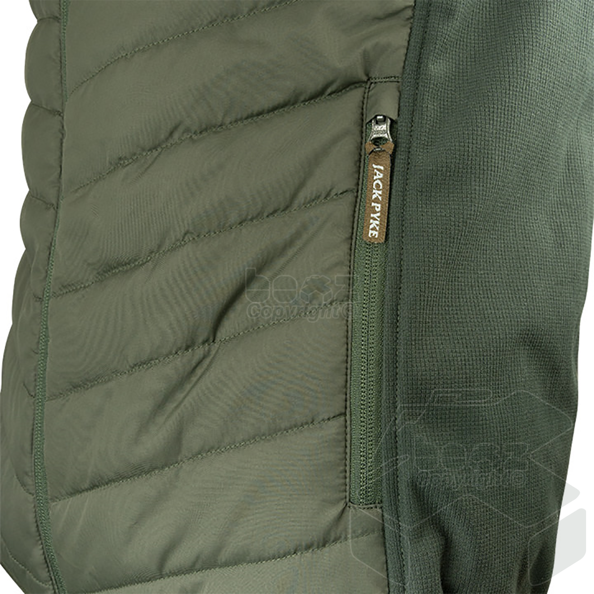 Jack Pyke Hybrid Gilet Green