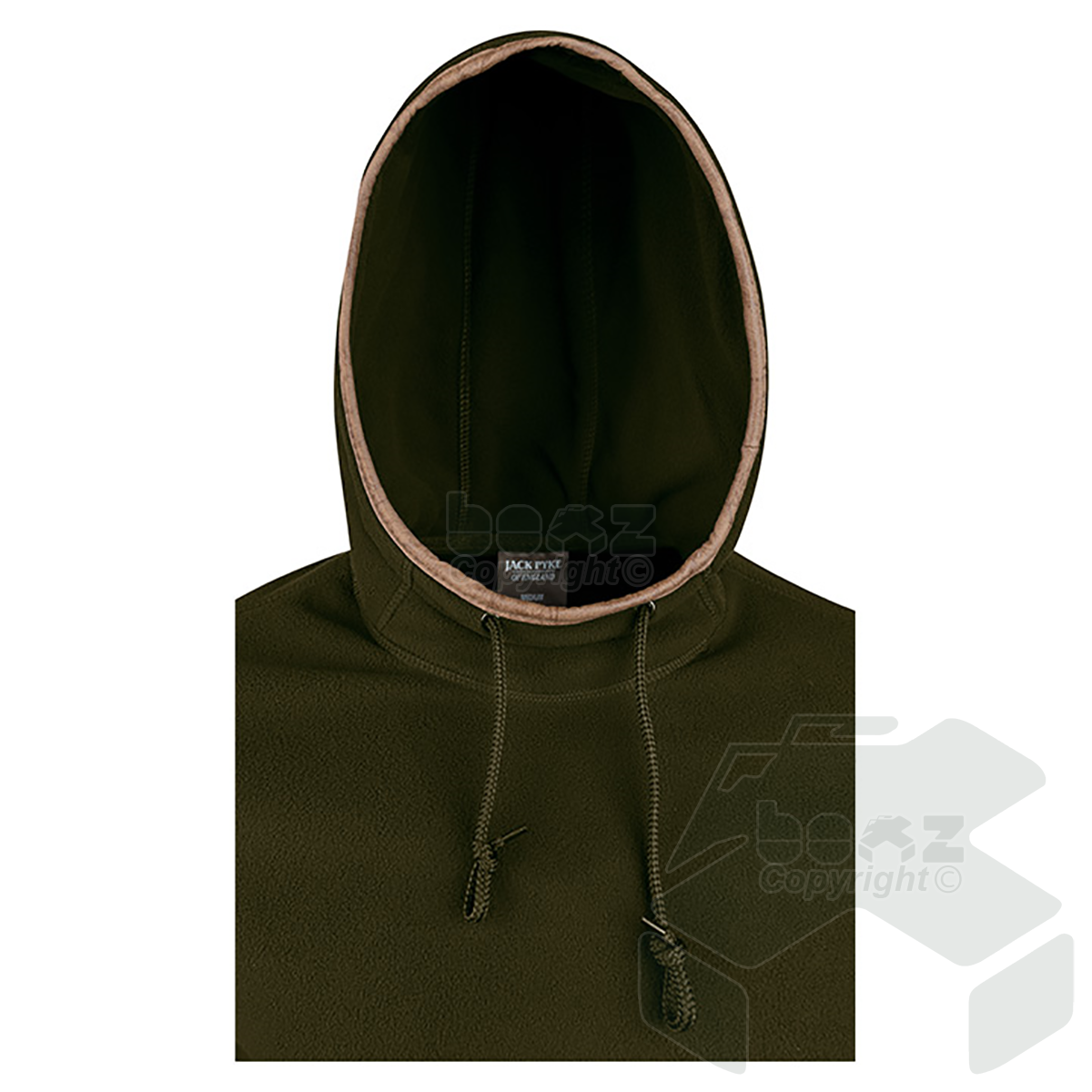 Jack Pyke Country Fleece Hoodie - Dark Olive