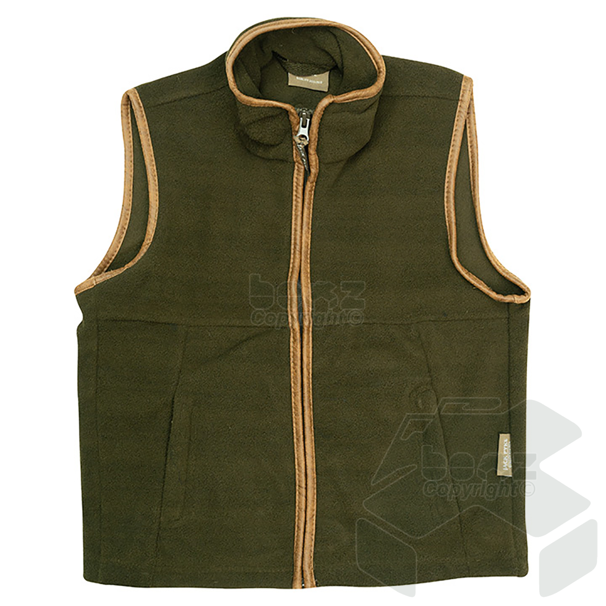 Jack Pyke Junior Countryman Gilet Dark Olive