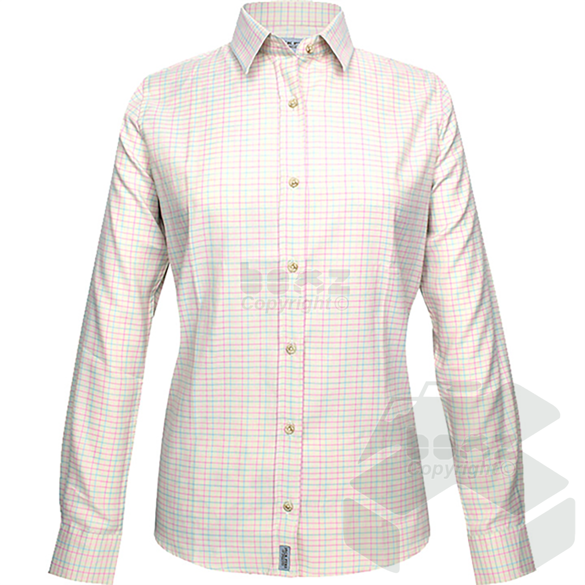 Jack Pyke Ladies Countryman Shirt Country Check Pink