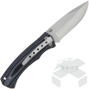 Anglo Arms Anglo Arms Contrast Lock Knife with Satin Blade and Micarta Handle (661)