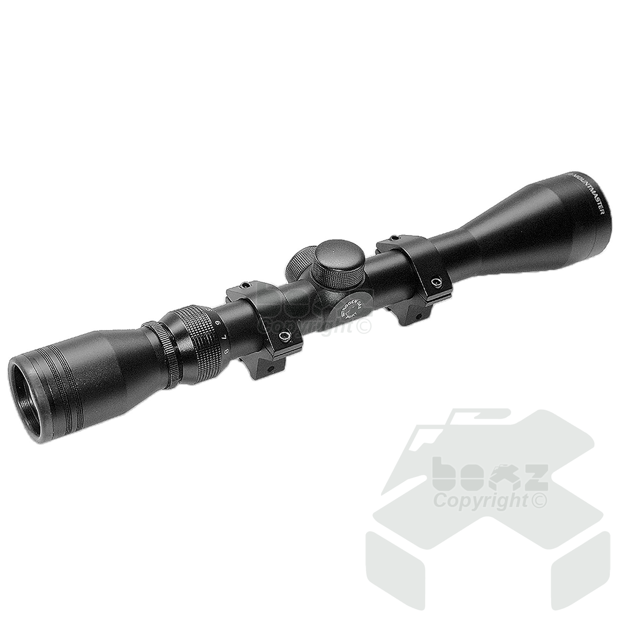 Norica Scope 3-9x40 with Two-piece Mounts