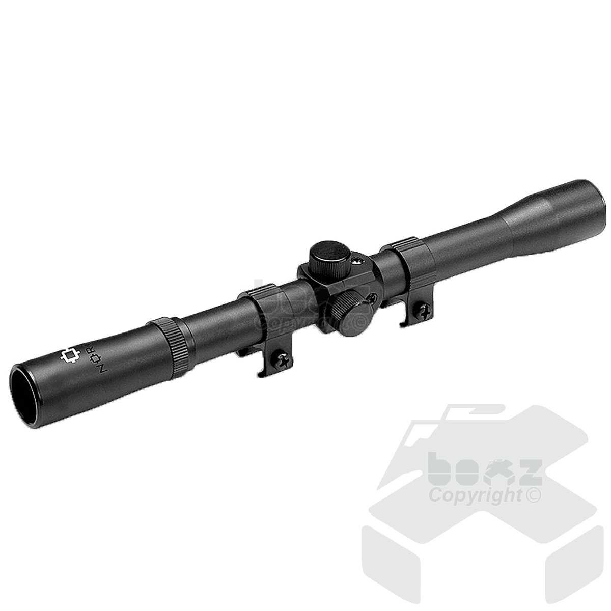Norica Scope 4x20 with Two-piece Mounts