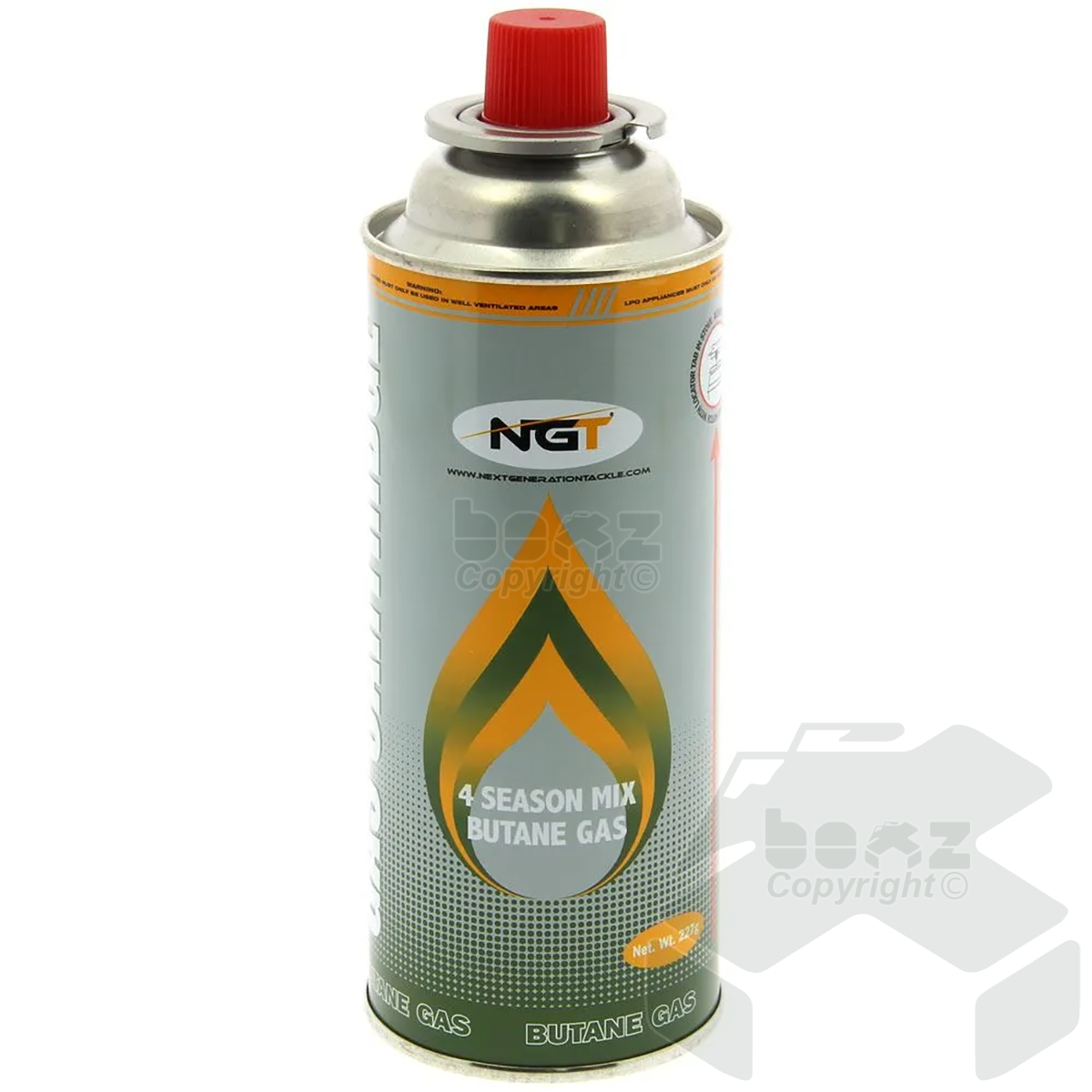 NGT 227g Butane Gas Canister Camping Gas - 4 Season Mix