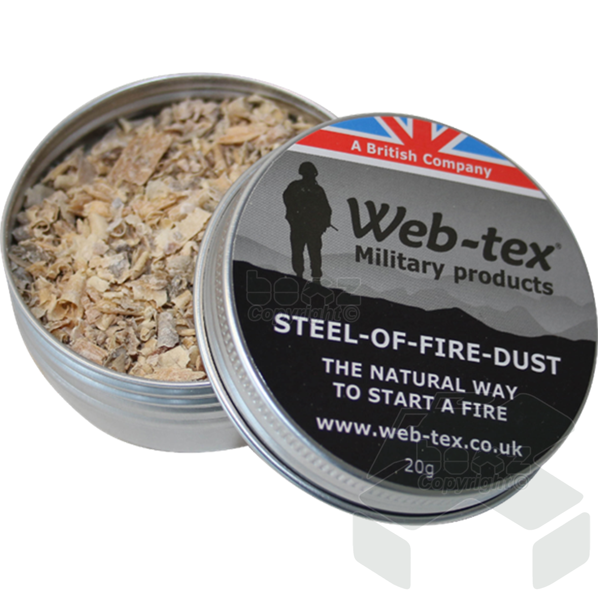 Web-Tex Steel-of-Fire Dust